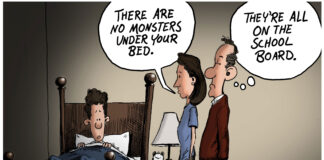 Pat Cross Cartoon
