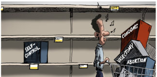 Pat Cross Cartoon