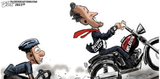 Pat Cross Cartoon