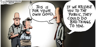 Pat Cross Cartoon