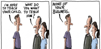Pat Cross Cartoon