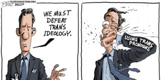 Pat Cross Cartoon