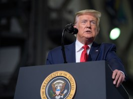 President Trump Postlaunch Remarks (NHQ202005300080)