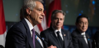 U. S. and Japan Space Agreement Signing (NHQ202301130028)